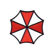 Resident Evil Umbrella Corporation Logo Large Shoulder Embroidered Patch NEW - £6.20 GBP