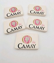 Lot of 5 Vintage Camay Pink Travel/Hotel Soap Bar  - $18.95