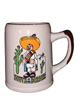 Vintage South of the Border Coffee Mug Stein Cup Roadside Souvenir SC To... - $353.97 MXN