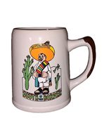 Vintage South of the Border Coffee Mug Stein Cup Roadside Souvenir SC To... - $18.98