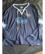 2025 TENNESSEE TITANS Licensed Women&#39;s Raglan V-Neck Shirt Jersey Grey X... - €26,38 EUR