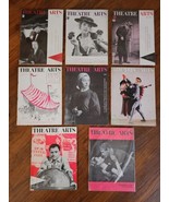 1956 Vintage Theatre Arts Magazine Collection of 8 Issues Performing Art... - $77.19