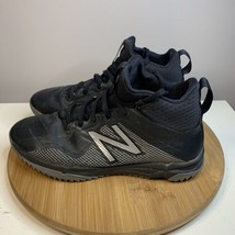 New Balance Freeze LX Mens Size 9 D Black Gray Lacrosse Turf Shoes FREEZTBK - £27.53 GBP