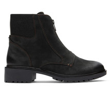 Cobb Hill Winter Center Zip Boots Nubuck  Women&#39;s Black  8 Wide ($C) - £132.07 GBP