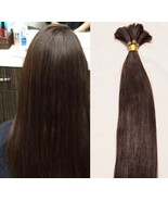 18″, 20″, 22″ 100g, 100% Human V-light Bulk Hair Extensions(Loose Hair) # 2 - £85.54 GBP - £108.87 GBP