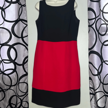 Jones Studio Seperates black and red color black shift dress size 12 - £19.27 GBP