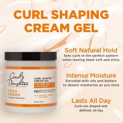NEW (1) Carol's Daughter Coco Creme Curl Shaping Cream with  Coconut Oil 8 oz. Item image 4
