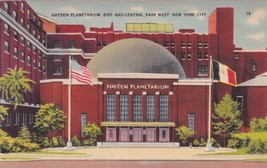 Hayden Planetarium New York City NY Postcard C56 - £2.34 GBP