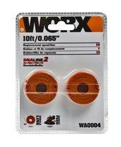 WORX WA0004 (2) Replacement Trimmer Line for Select Cordless String Trimmers image 4