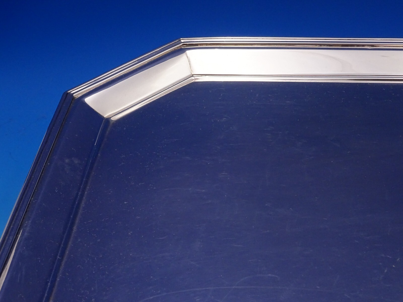 Tiffany and Co Sterling Silver Beverage Serving Tray 19" x 14 1/2" (#8585) Item image 2