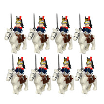 The Napoleonic Wars Mounted French Cuirassiers Custom 16 Minifigure Set - $25.89