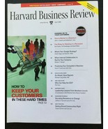 HARVARD BUSINESS REVIEW MAGAZINE APRIL 2009 HOW TO KEEP YOUR CUSTOMERS - $9.75
