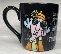 Hallmark Coffee Tea Cup Mug Maxine Care To Join Me For A Hot Flash Toddy 16oz - £11.39 GBP