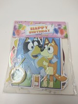 Bluey Happy Birthday Hanging Decor New - $11.30