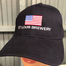 Budweiser St. Louis Brewery Beer Strapback Baseball Cap Hat - £13.69 GBP