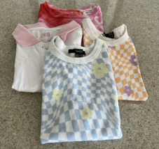 Lot Of 4 T-Shirts By Forever 21/Zara &amp; Retro Brand (M) - $18.70