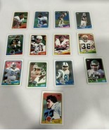 Vintage Topps Football Card Lot 1988 Jimbo Covert HOF Mosi Tatupu New Lo... - $4.94