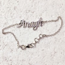 925 Argent Sterling Personnalisé Nom Bracelet Handmade Bijoux Cadeau pour Elle - £49.98 GBP