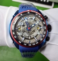invicta men blue s1 rally ultimate sports quartz watch vented silicone s... - £260.91 GBP