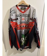 MENS XXL Brockville Paintball #8 Jersey Made in Europe - $1,124.16 MXN