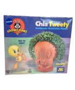 Looney Tunes Chia Tweety Handmade Decorative Planter - $13.85