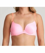 Marie Jo Marie Jo Tom Padded Bra Heartshape Pink Orange 36F - $114.46 CAD
