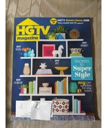HGTV Magazine January February 2019 Secrets To Super Style Easy DIY Upda... - £4.64 GBP