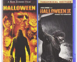 Rob Zombie Halloween/ Halloween 2 II BLU RAY NEW! DOUBLE FEATURE! MICHAE... - £18.63 GBP