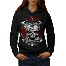 Face Sword Evil Skull Sweatshirt Hoody  Women Hoodie - £17.57 GBP