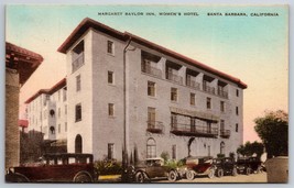 Margaret Baylor Inn Santa Barbara CA UNP Hand Colored Albertype Postcard C16 - £53.39 GBP