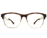 Guess Eyeglasses Frames GU6859 52F Brown Tortoise Matte Gold Round 56-17... - £51.64 GBP