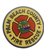 Palm Beach County FIRE Rescue Florida FL Patch Embroidered Vintage NOS - £7.78 GBP