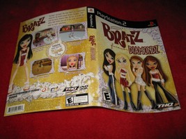 Bratz Forever Diamondz : Playstation 2 PS2 Video Game Case Cover Art insert  - £0.79 GBP