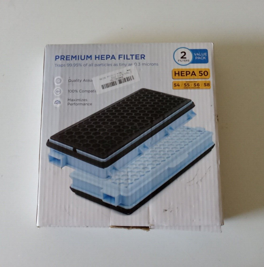 Active HEPA Vacuum Filter for Miele SF-HA50F Models S4,S5,S6,S8 5996882, 9616280 - $12.19