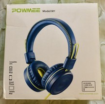 POWMEE M1 Kids Headphones Wired Headphone for Kids - £15.62 GBP