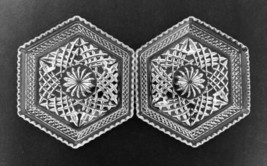 Wexford Six Sided Dishes by Anchor Hocking Clear Crystal Diamond Pattern... - €18,57 EUR