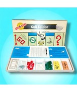 Vintage Monopoly Golf Edition Real Estate Trading Board Game 1996 OPEN BOX - $26.83