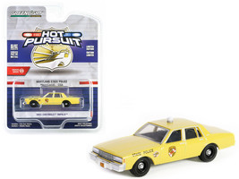 1983 Chevrolet Impala Yellow &quot;Maryland State Police&quot; &quot;Hot Pursuit&quot; Series 45 ... - £12.44 GBP