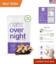 Delicious Vegan Blueberry Cobbler with 20g Protein - Gluten-Free Oatmeal... - $89.99
