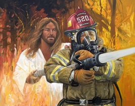 Fireman&#39;s Prayer Cross Stitch Pattern***L@@K*** - $2.95