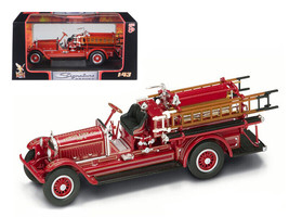 1924 Stutz Model C Fire Engine Red 1/43 Diecast Model Road Signature - $41.12
