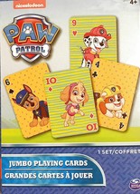 Nickelodeon PAW Patrol - Jumbo Playing Cards - Classic card games - $10.88