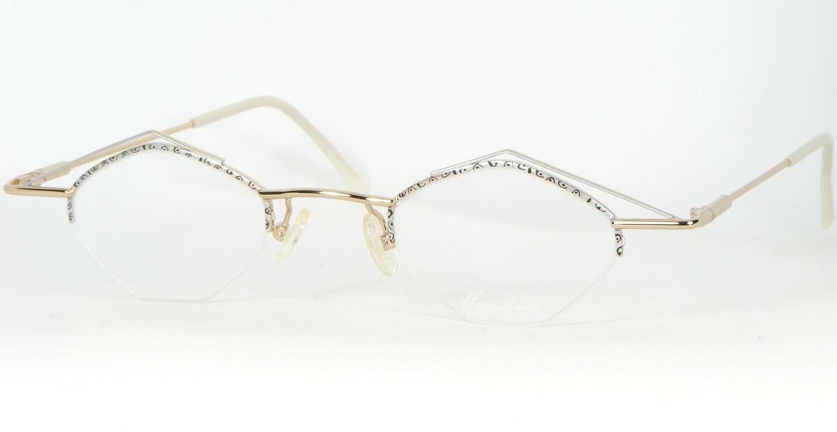 Mac Laser 3107-A645 GOLD /SILVER /BLACK EYEGLASSES GLASSES FRAME 43-20-1... - $63.62