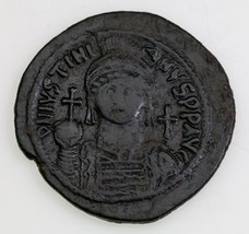 527-565 AD Byzantine Emp. Justinian I AE Follis Antioch (Theoupolis) SB 221 VF - £209.48 GBP