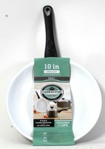 1 Count Farberware Purecook Ceramic Non Stick 10 Inch Gray Skillet Dishwash Safe - £26.72 GBP