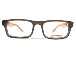 Converse K003 BROWN Eyeglasses Frames Orange Rectangular Full Rim 48-17-135 - £25.58 GBP