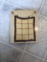 Uptown Rubber Stamps Hanging Quilt M25101 Sandi Gore Evans, Rubber Stamp Vintage - $20.42