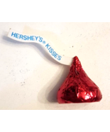 Hallmark Hershey&#39;s Kisses VTG 1989 Plastic Pin Red Chocolate Candy Kiss - £12.64 GBP