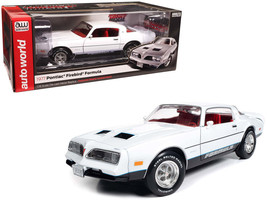 1977 Pontiac Firebird Formula Cameo White 1 to 18 Diecast - $1,750.89 MXN