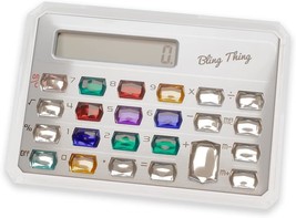 Silver, Compact, Cute, Fun, And Charming; Large, Vibrant Crystal Bling B... - $39.97